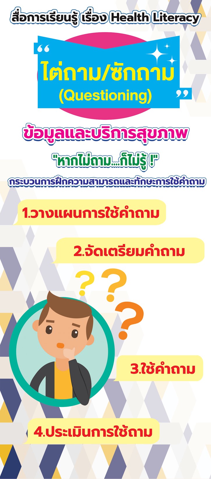 X-Stand Mpox ไต่ถาม / ซักถาม